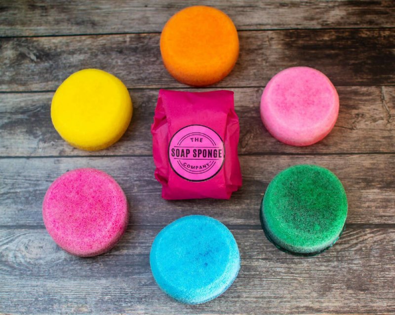 The Soap Sponge Company Mango Soap Sponge - Bath & Shower - British D'sire