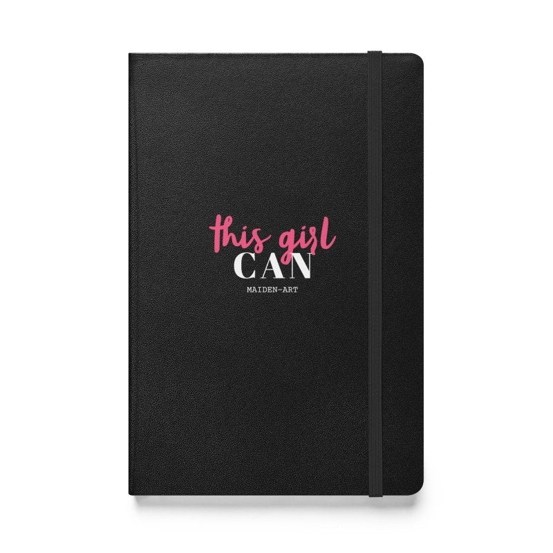 This Girl Can Hardcover bound notebook - notebook - British D'sire