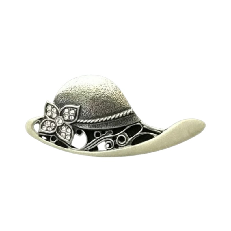 Timeless Classics Crystal Hat Brooch - Brooms & Brushes - British D'sire
