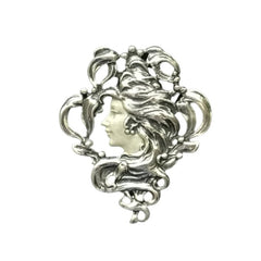 Timeless Classics Floral Hair Brooch - Brooms & Brushes - British D'sire