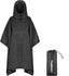 TOMSHOO Rain Poncho, Raincoat, Waterproof Camping Tent | Tarpaulin | 3-in-1 Multifunctional rain Cover for Hunting |Camping | Hiking and Cycling - British D'sire