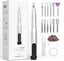 TOUCHBeauty Cordless Rechargeable Electric Nail Drill,12 in 1 Electric Nail File Kit for Acrylic Gel Nails,Manicure Pedicure Tools for Shaping, Polishing, Removing Callus, Home Salon Use,AG-2236 - British D'sire
