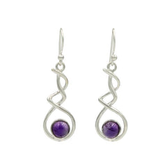 Triple Infinity gem-set earring - Earrings - British D'sire