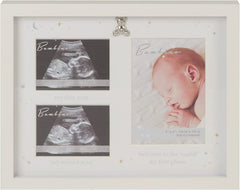 Triple Photo Frame with Teddy Icon and Ivory Mount 3 Aperture - Housings & Frames - British D'sire