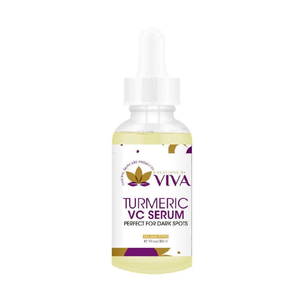 Natural Skincare Products Creations by Viva - Turmeric VC Serum - Face Care - British D'sire
