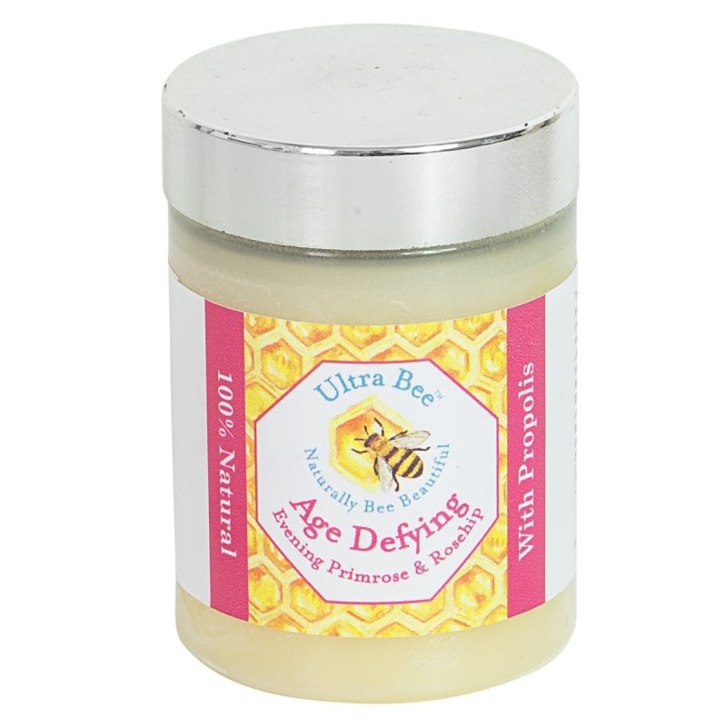 Ultra Bee Health 100% Natural Age Defying Moisturiser Evening Primrose 100ml - Face Care - British D'sire