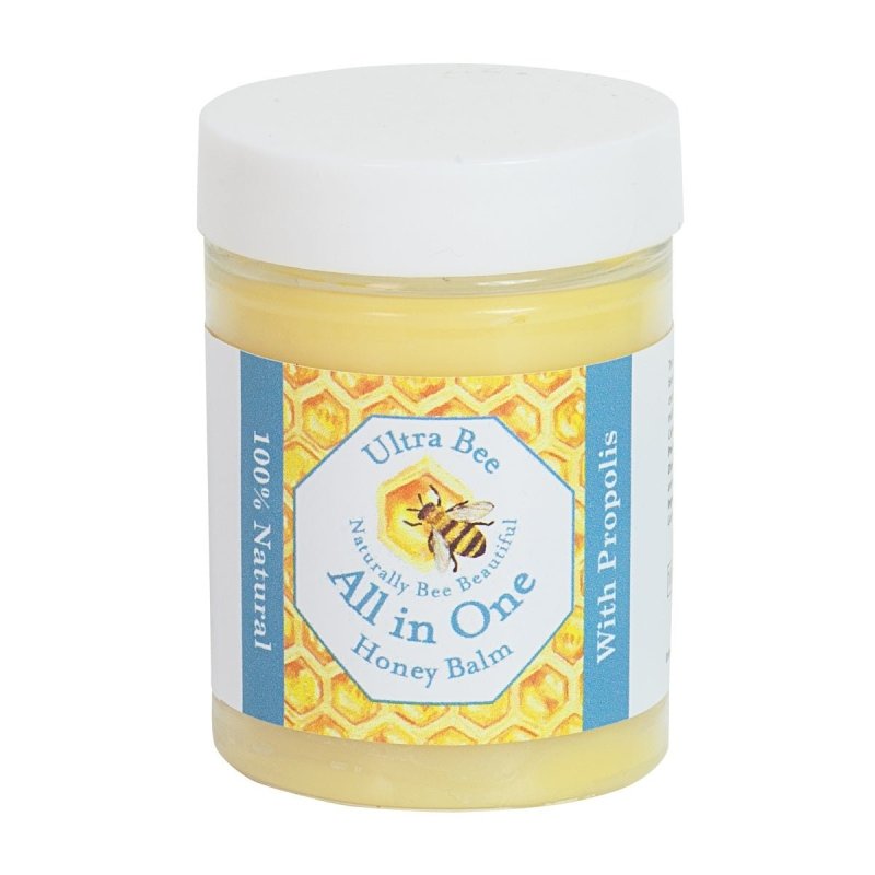 Ultra Bee Health 100% Natural All in One Honey Balm Multi functional Moisturiser 100ml - Body Care - British D'sire