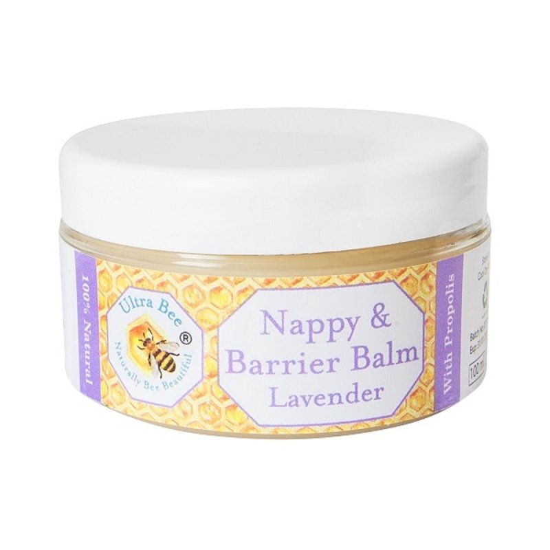 Ultra Bee Health 100% Natural Nappy & Barrier Balm Lavender 100ml - Body Care - British D'sire