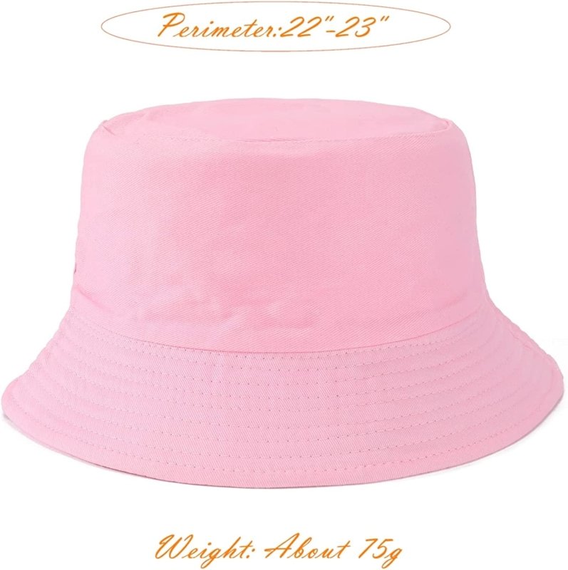Unisex Print Reversible Bucket Hat Beach Sun Hat Aesthetic Fishing Hat for  Women Men Teens Both Sides Wear - British D'sire