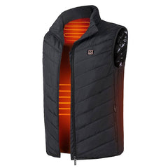 Unisex Winter Ultralight Warmer Heater Vest Electric Heating Plate Sleeveless Down Jacket Father's Day Gift - Bottles & Thermos - British D'sire