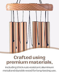 UpBlend Outdoors Wind Chimes for People who Like Their Neighbors | Amazing Addition to a Patio, Porch, Garden, or Backyard - handmade home decor - British D'sire