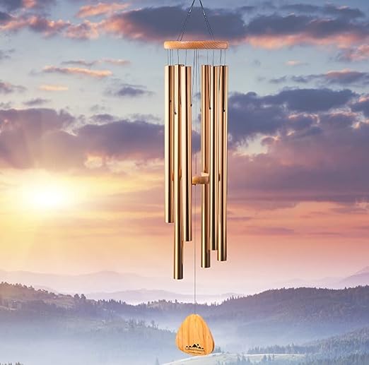 UpBlend Outdoors Wind Chimes for People who Like Their Neighbors | Amazing Addition to a Patio, Porch, Garden, or Backyard - handmade home decor - British D'sire