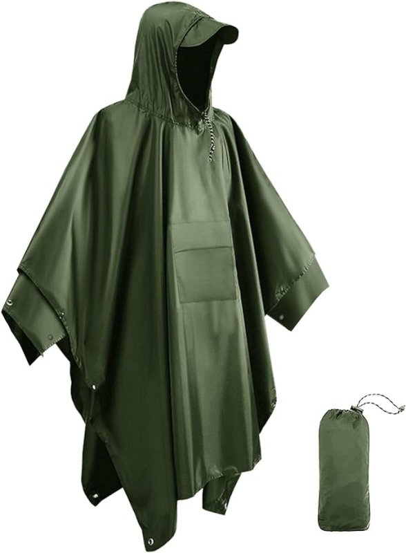 ※大幅値下げ【美品】 Water-repellent big poncho 51+x2z6A8AL.jpg