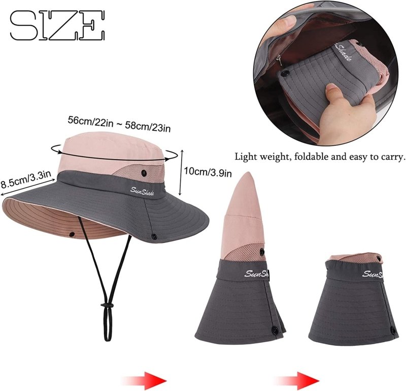 Fishing Sun Hats UV Protection Outdoor Sunshade Fisherman