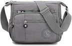 Womens Cross Body Bag Casual Shoulder Bag Handbag Multi Pocket Messenger for Shopping Daily Use - British D'sire