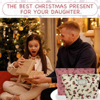 Xumann 2PCS Floral Coquette Makeup Bag, Corduroy Flower Makeup Bag Cute for Travel - British D'sire