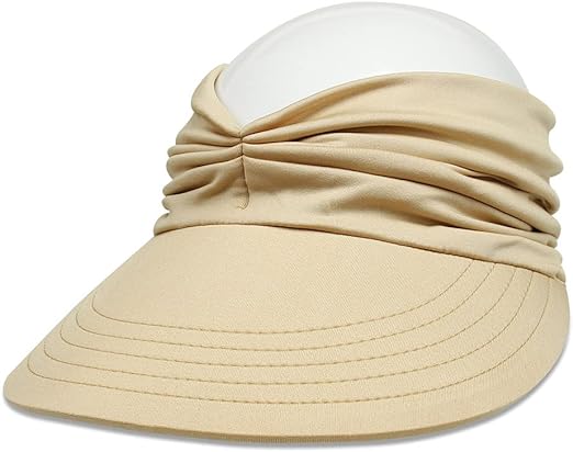 YAMEE Sun Hats for Women Wide Brim Visor UV Protection Summer Beach Hat for Women Foldable Golf Hats - Womens Headwear - British D'sire Main image