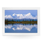 Yoosh Alaska Mountains Reflected In Lake Lap Tray - Kitchen Tools & Gadgets - British D'sire