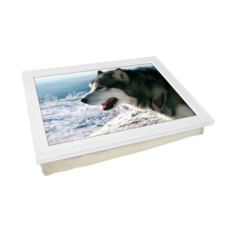 Yoosh Alaskan Malamute Dog Lap Tray Secondary image