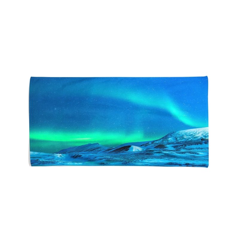 Yoosh Aurora Borealis - Beach Towel - Bathroom Linens - British D'sire