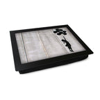 Yoosh Banksy Flying Balloon Girl Lap Tray - Kitchen Tools & Gadgets - British D'sire