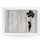 Yoosh Banksy Flying Balloon Girl Lap Tray - Kitchen Tools & Gadgets - British D'sire