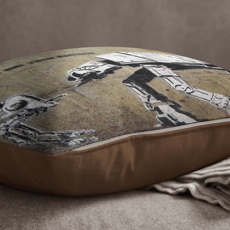 Yoosh Banksy I Am Your Father - 40 x 40 cm Cushion Secondary image