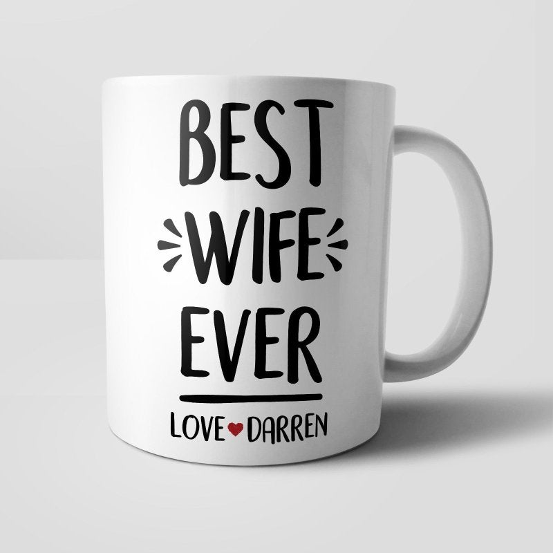 Yoosh Best 'Person' Ever Personalised Mug - Glasswares & Drinkwares - British D'sire