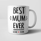 Yoosh Best 'Person' Ever Personalised Mug - Glasswares & Drinkwares - British D'sire