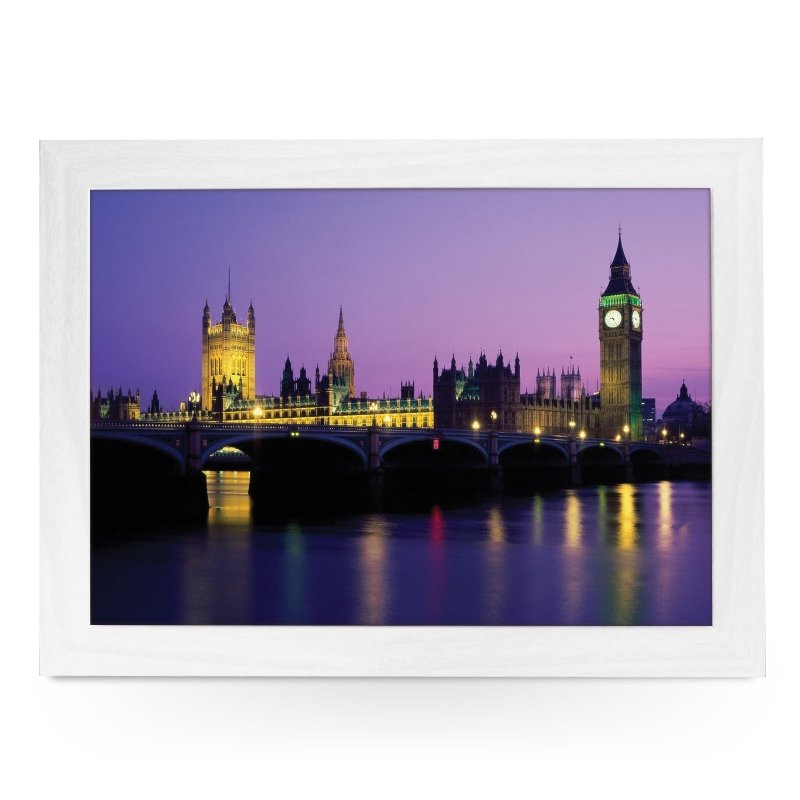 Yoosh Big Ben, Houses of Parliament at Night Lap Tray - Kitchen Tools & Gadgets - British D'sire