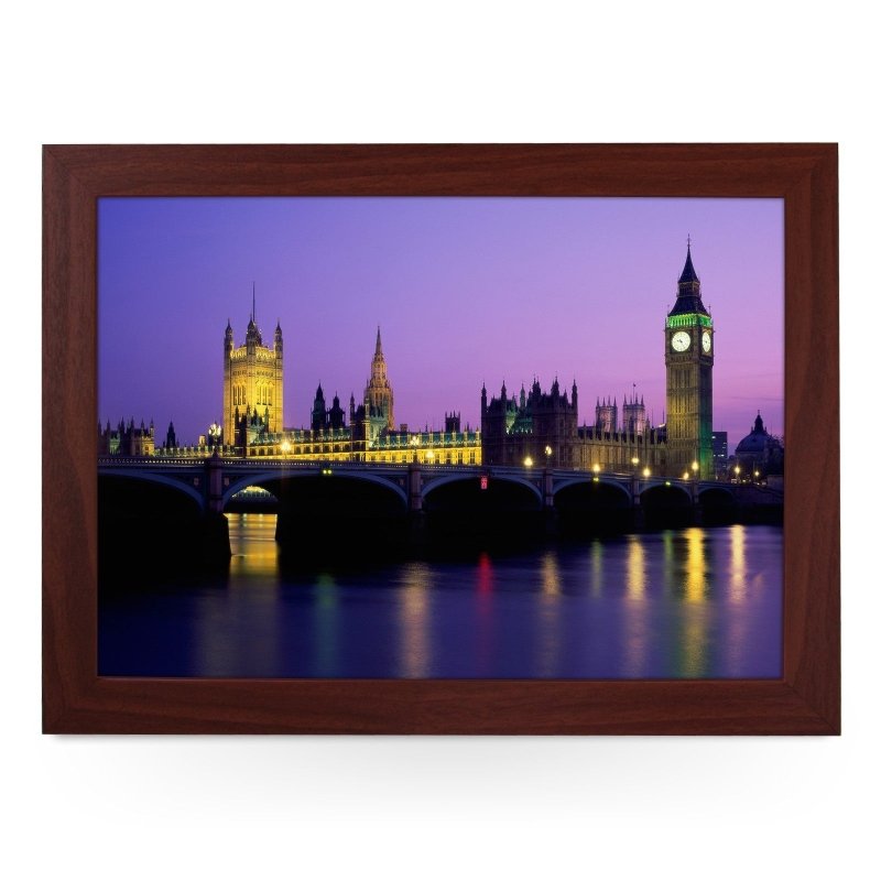 Yoosh Big Ben, Houses of Parliament at Night Lap Tray - Kitchen Tools & Gadgets - British D'sire