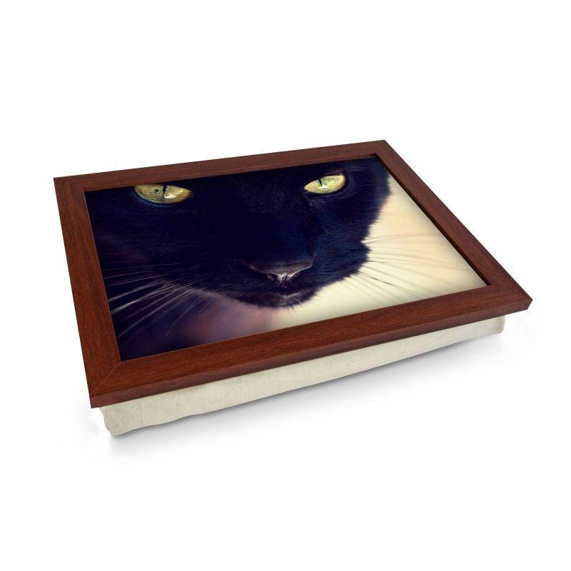 Yoosh Black Cat Lap Tray - Kitchen Tools & Gadgets - British D'sire