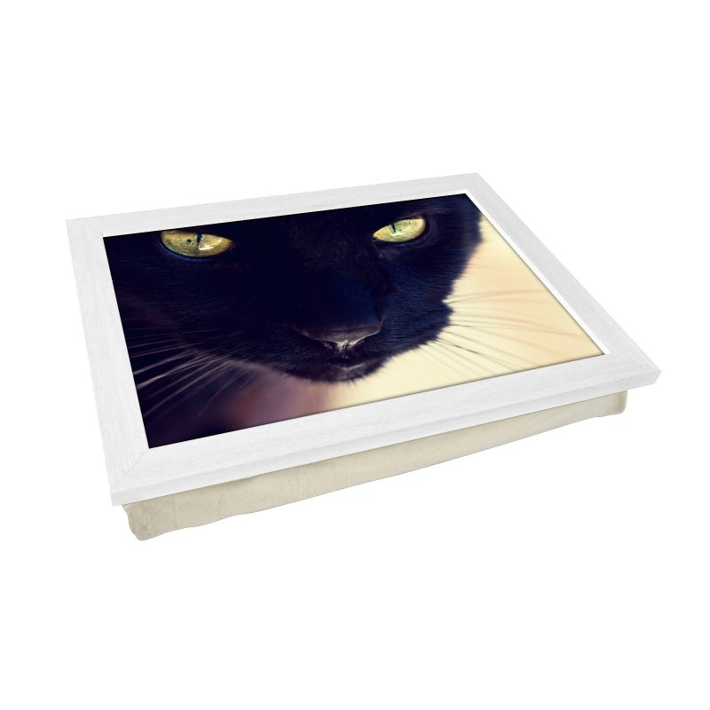 Yoosh Black Cat Lap Tray - Kitchen Tools & Gadgets - British D'sire