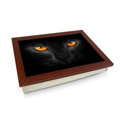 Yoosh Black Cat with Orange Eyes Lap Tray - Kitchen Tools & Gadgets - British D'sire