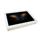 Yoosh Black Cat with Orange Eyes Lap Tray - Kitchen Tools & Gadgets - British D'sire