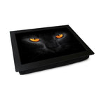 Yoosh Black Cat with Orange Eyes Lap Tray - Kitchen Tools & Gadgets - British D'sire