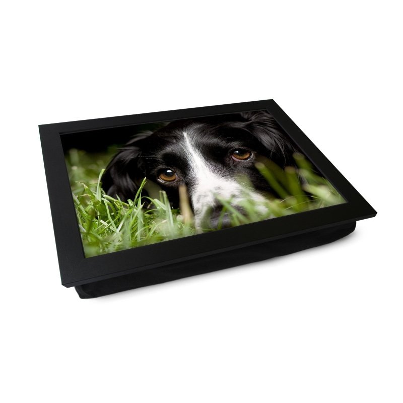 Yoosh Black Cocker Spaniel Dog Lap Tray Secondary image