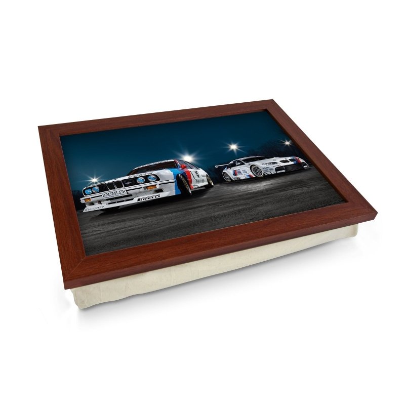 Yoosh BMW Classic Vs Modern Race Cars Lap Tray - Kitchen Tools & Gadgets - British D'sire