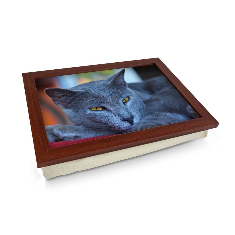 Yoosh Chartreux Cat Lap Tray - Kitchen Tools & Gadgets - British D'sire Main image