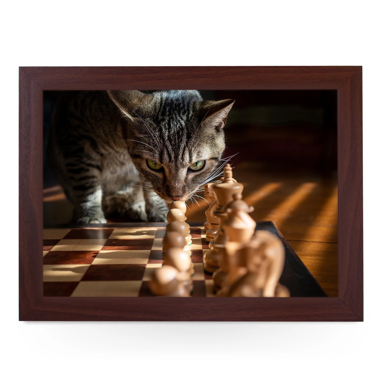 Yoosh Chess Cat Lap Tray Secondary image