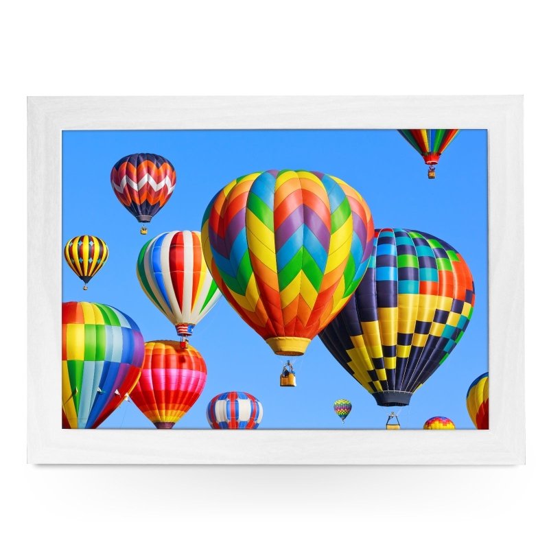 Yoosh Colourful Hot Air Balloons Lap Tray - Kitchen Tools & Gadgets - British D'sire
