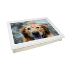 Yoosh Dog in Snow Lap Tray - L0025 - Kitchen Tools & Gadgets - British D'sire