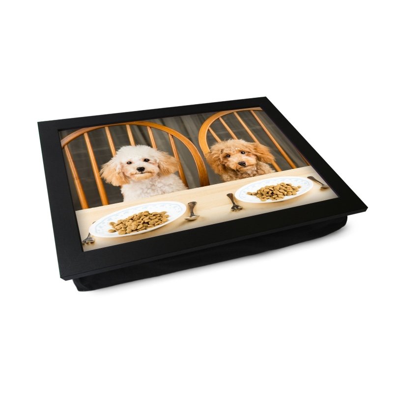 Yoosh Dogs At Dinner Table Lap Tray - L0220 Secondary image