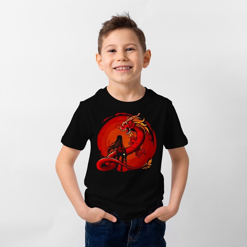 Yoosh Dragon Showdown #1 Kids T-Shirt Secondary image