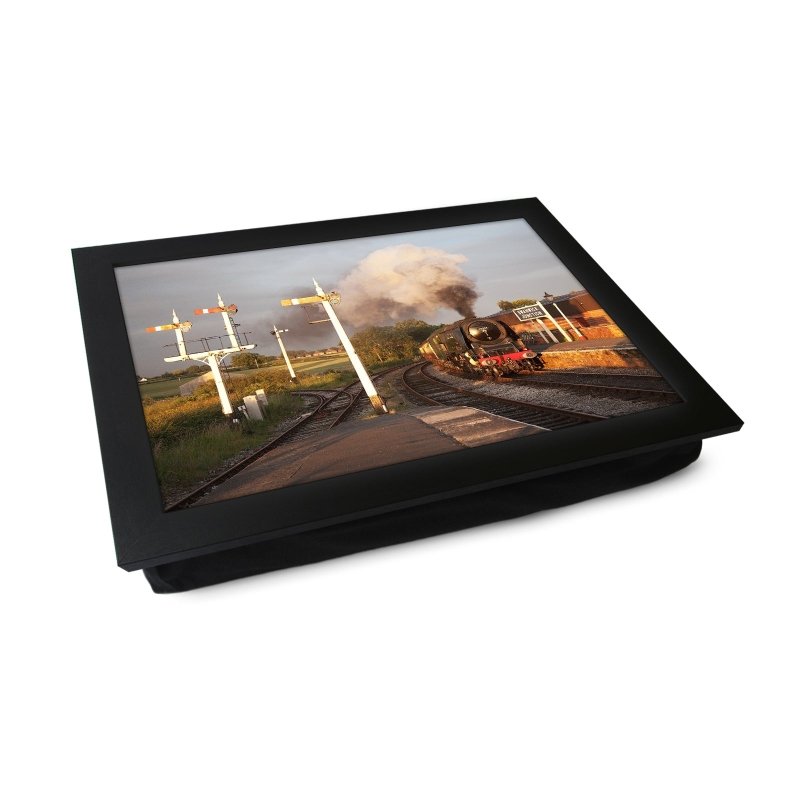 Yoosh Duchess of Sutherland at Swanwick Train Lap Tray Secondary image