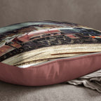 Yoosh Duchess Of Sutherland at York Station - 40 x 40 cm Cushion - Cushions & Covers - British D'sire