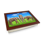 Yoosh Elephants on Grass Lap Tray - Kitchen Tools & Gadgets - British D'sire