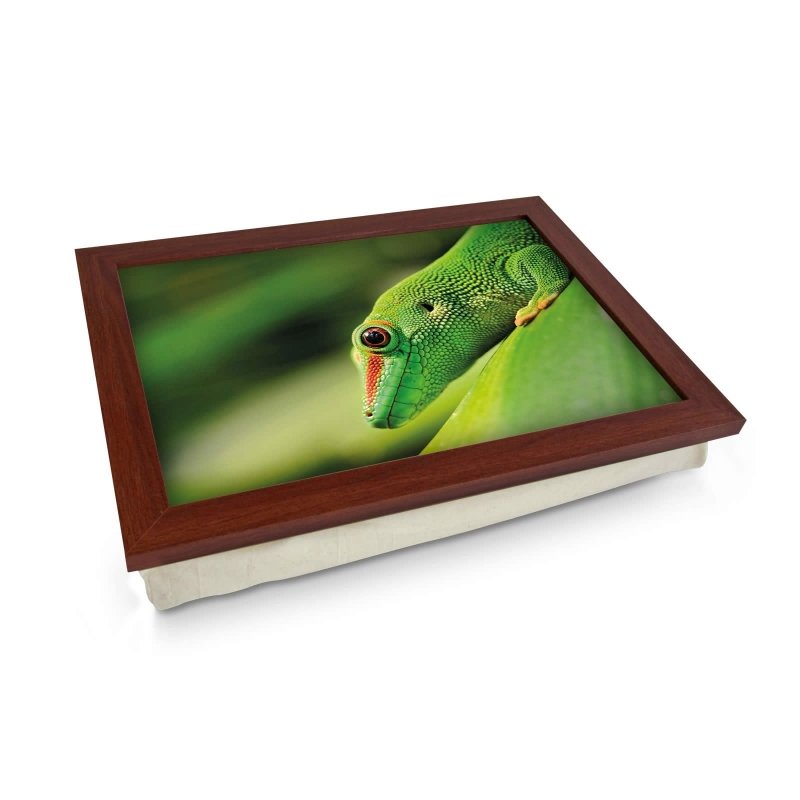 Yoosh Green Gecko Lap Tray Secondary image