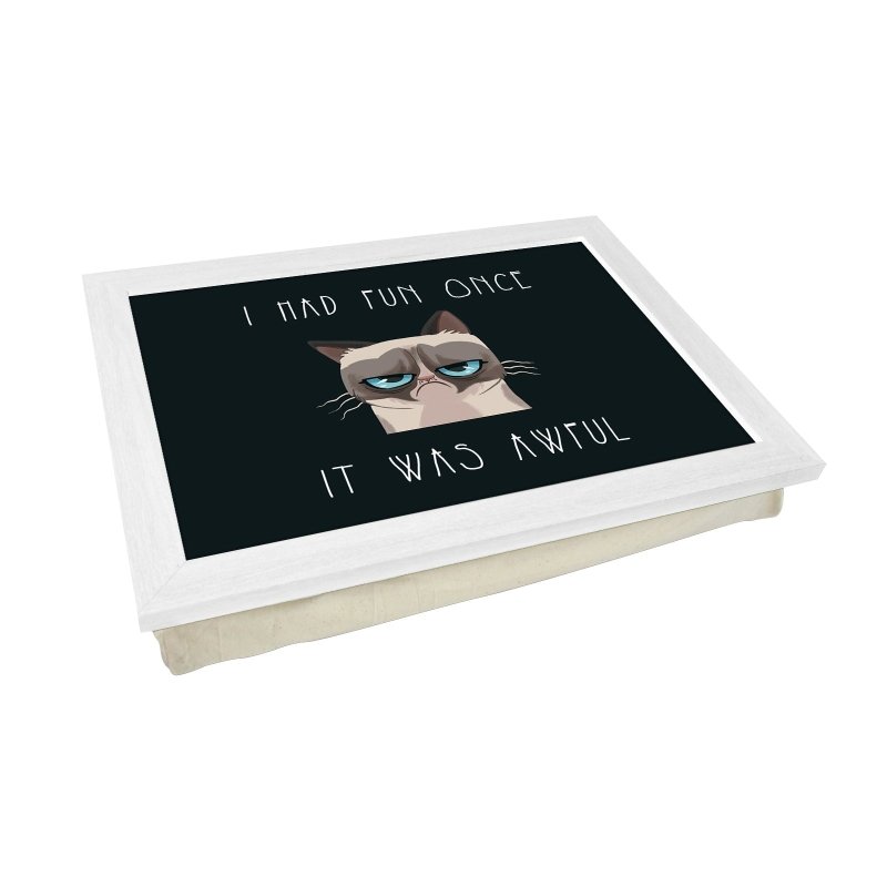 Yoosh Grumpy Cat Lap Tray - L0099 - Kitchen Tools & Gadgets - British D'sire