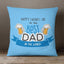 Yoosh Happy Father's Day To The Best Dad - 40 x 40 cm Cushion - Cushions & Covers - British D'sire